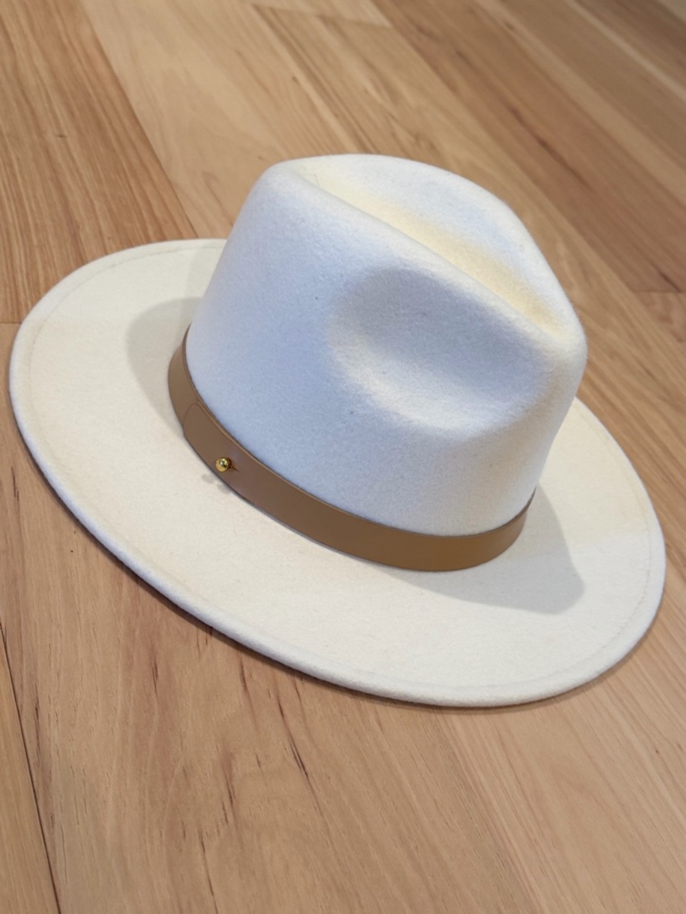 Lack Of Color Ivory Wool Cowboy Hat - Picture 3 of 10